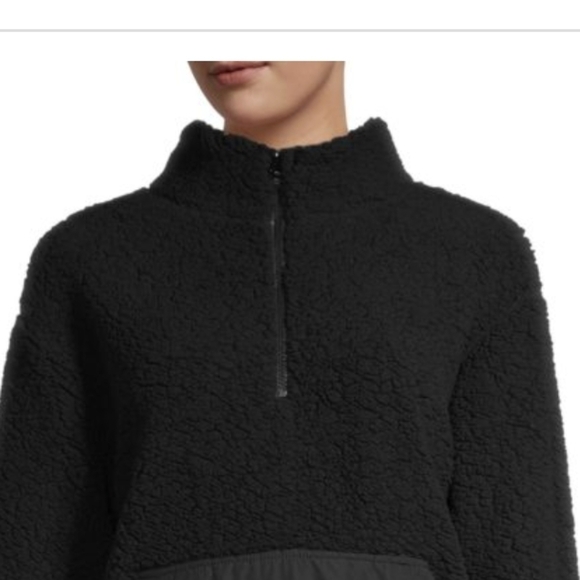 RD style, saks on 5th lightweight popover, sharpa pullover black Sz S - Picture 6 of 12